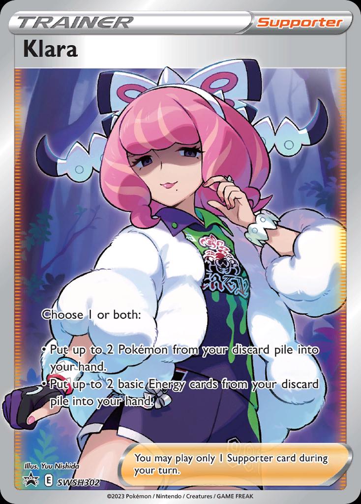 Klara (Full Art) [Ultra Rare] SWSH302 -Pokemon Sword & Shield Promo
