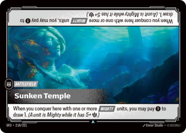 Sunken Temple [Uncommon] 218/221 - Riftbound Spiritforged