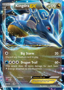 Kingdra EX [Ultra Rare] 73/124 - Pokémon XY - Fates Collide