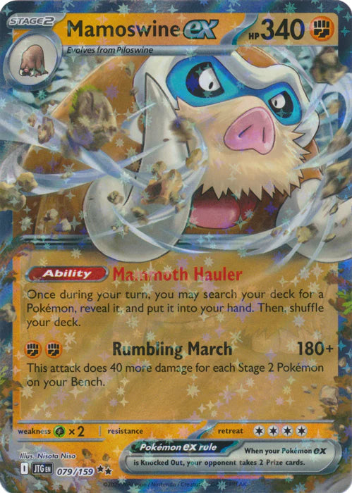 Mamoswine ex [Double Rare] #079/159 - Journey Together