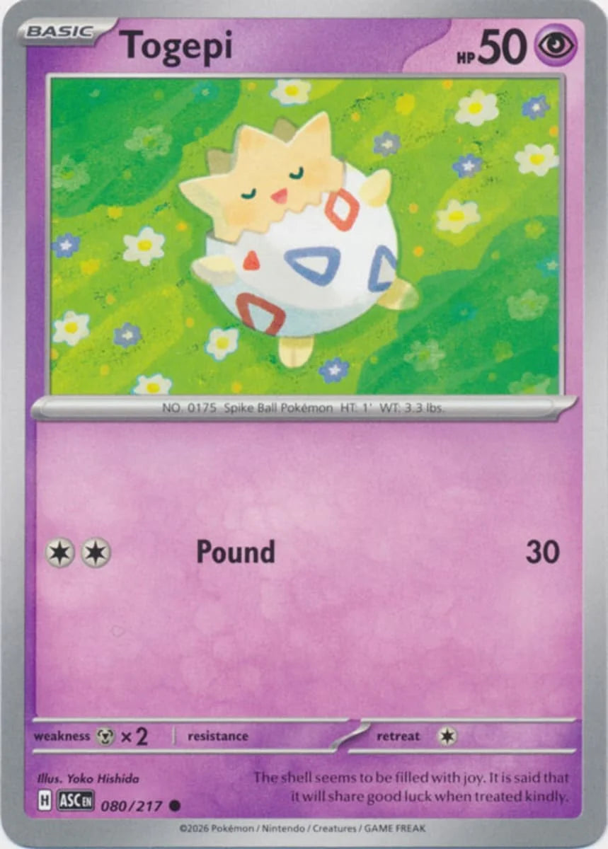 Togepi [Common] #080/217 - Ascended Heroes