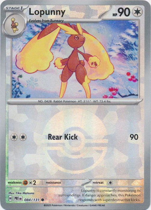 Lopunny [Poke Ball] #084/131 - Prismatic Evolutions