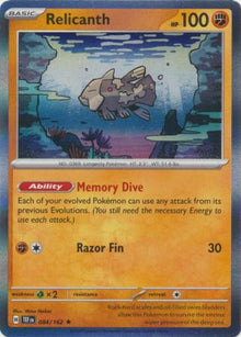 Relicanth [Rare] #084/162 - Temporal Forces