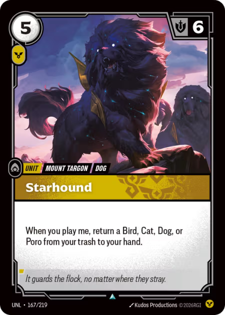 Starhound [Uncommon] UNL 167/219 - Riftbound Unleashed