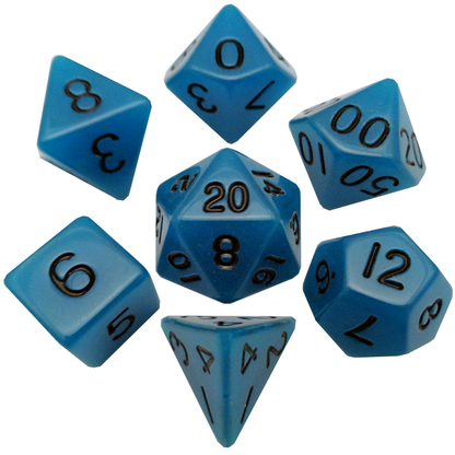 ACRYLIC 7 DICE SET