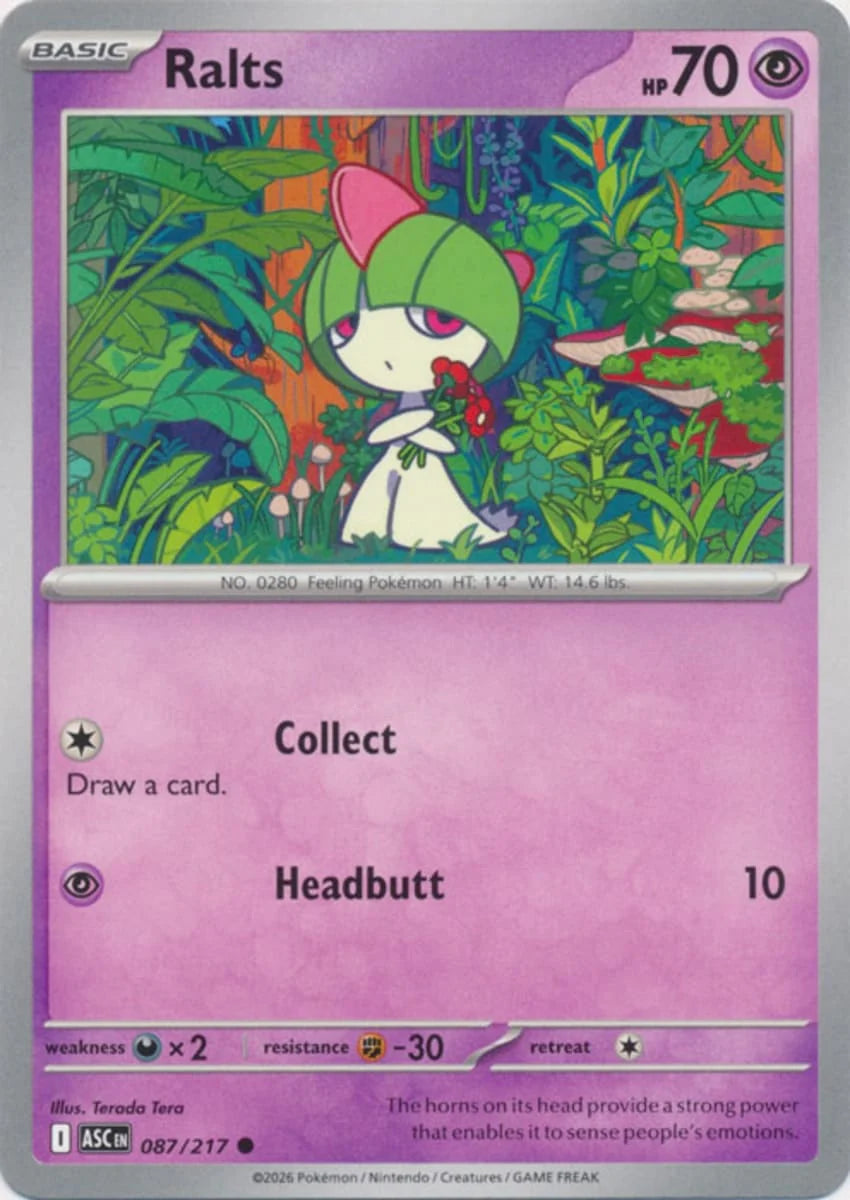 Ralts [Common] #087/217 - Ascended Heroes