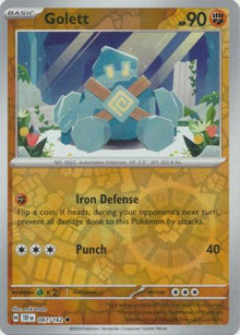 Golett [Reverse Holo] #087/162 - Temporal Forces