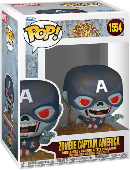Funko Pop! Marvel Zomies: Zombie Captain America 1554