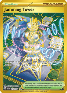 Jamming Tower [Hyper Rare] #243/182 - Pokemon Destined Rivals