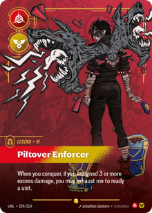 Vi - Piltover Enforcer [Overnumbered] UNL 229/219 - Riftbound Unleashed
