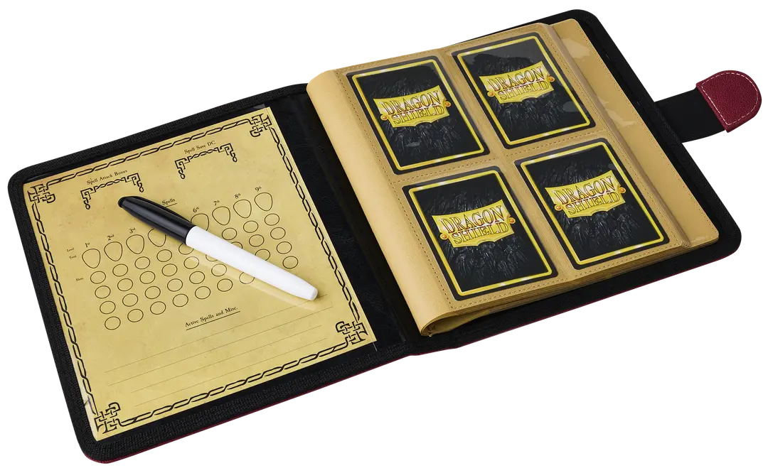 Dragon Shield Spell Codex Binder - Blood Red