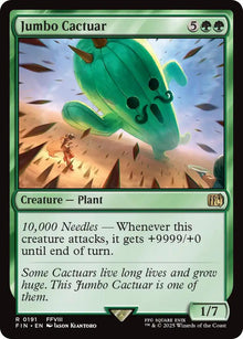 Jumbo Cactuar [Foil] #191 Magic Final Fantasy