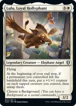 Lulu, Loyal Hollyphant - MTG Commander Legends: Battle for Baldur's Gate U 32