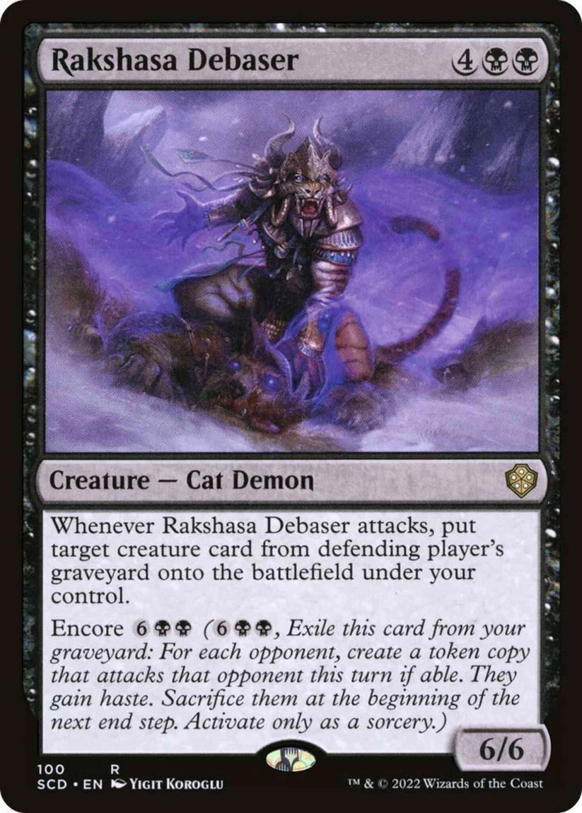 Rakshasa Debaser - Magic: The Gathering • R Starter Commander Decks