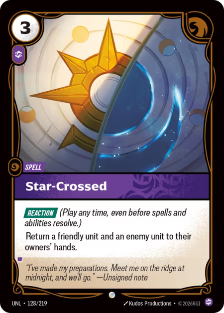 Star-Crossed [Common] UNL 128/219 - Riftbound Unleashed