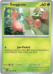 Exeggcute [Common] #004/132 - Pokemon Mega Evolution