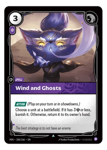 Wind and Ghosts [Uncommon] #106/166 - Vendetta