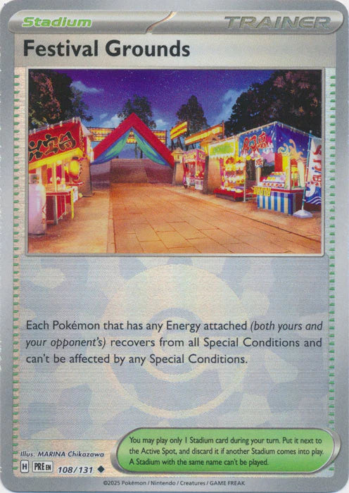 Festival Grounds [Poke Ball] #108/131 - Prismatic Evolutions