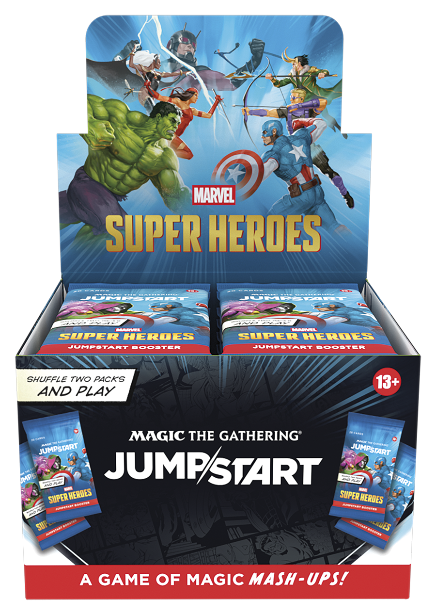 MTG MARVEL SUPER HEROES JUMPSTART BOOSTER (Pre-order)