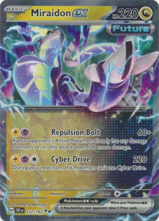 Miraidon ex [Double Rare] #122/162- Temporal Forces