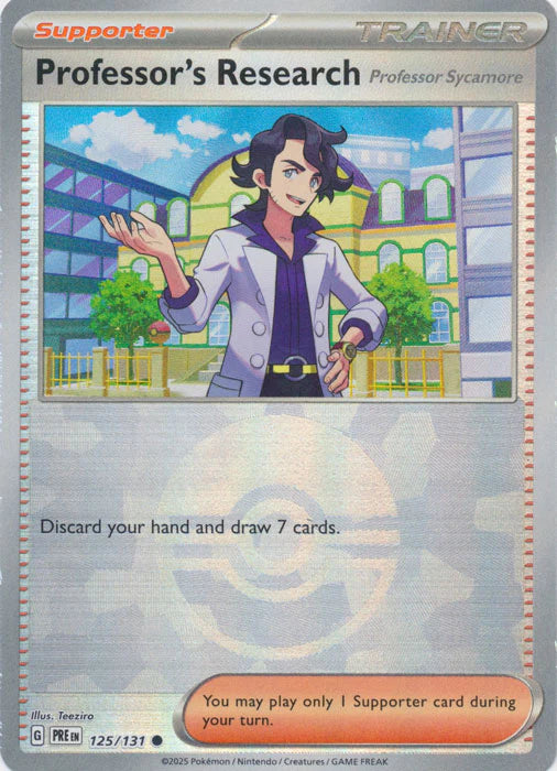Professor's Research [Poke Ball] #125/131 - Prismatic Evolutions