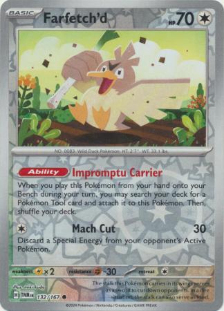 Farfetch'd [Reverse Holo] #132/167 - Twilight Masquerade