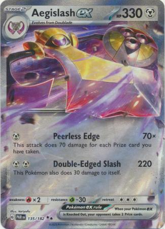 Aegislash ex [Double Rare] #135/182 - Paradox Rift