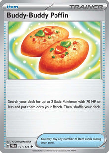 Buddy-Buddy Poffin [Uncommon] #101/131 - Pokemon Prismatic Evolutions