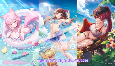 [Hololive] Card Game - Summer hologram - Extra Booster Box