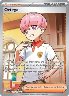 Ortega [Full Art Ultra Rare] #141/131 - Pokemon Prismatic Evolutions