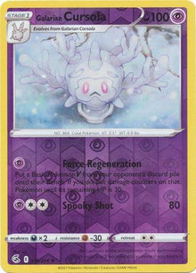 Galarian Cursola [Reverse Holo] #118/264 - Fusion Strike