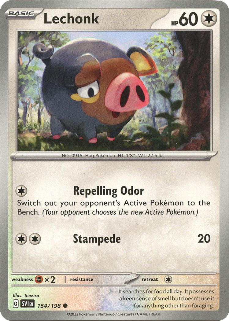 Lechonk [Common] #154/198 - Scarlet & Violet