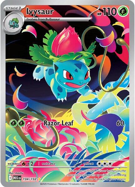 Ivysaur [Illustration Rare] #134/132 - Mega Evolution