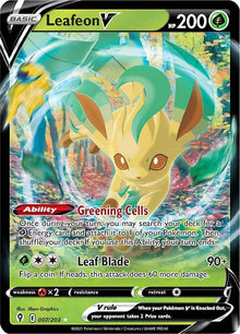 Leafeon V [Ultra Rare] #007/203 - Evolving Skies