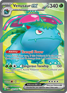 Venusaur ex [Full Art Ultra Rare] #182/165 - 151
