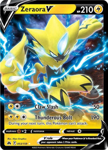 Zeraora V [Ultra Rare] #053/159 - Crown Zenith