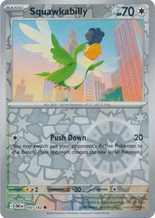 Squawkabilly [Reverse Holo] #160/182 - Destined Rivals