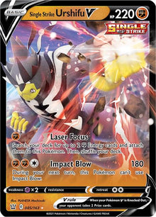 Single Strike Urshifu V [Ultra Rare] #085/163 - Battle Styles