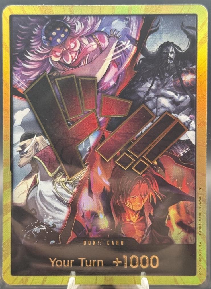 DON!! Card - Four Emperors [Gold] OP-17 The World's Strongest Warriors