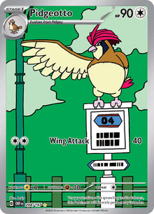 Pidgeotto [Illustration Rare] #208/197 - Obsidian Flames