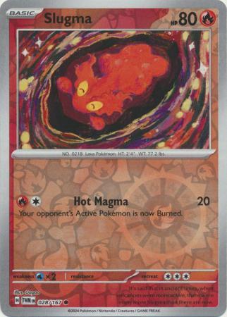 Slugma [Reverse Holo] #028/167 - Twilight Masquerade