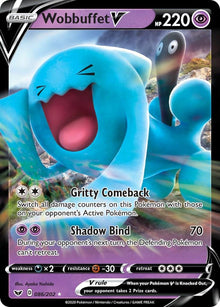 Wobbuffet V [Ultra Rare] #086/202 - Sword & Shield