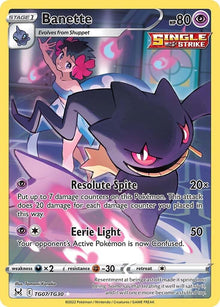 Banette [Holo Rare] #TG07/TG30 - Lost Origin