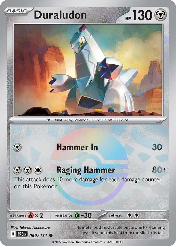 Duraludon [Poke Ball] PRE #69/131 - Pokemon Prismatic Evolutions