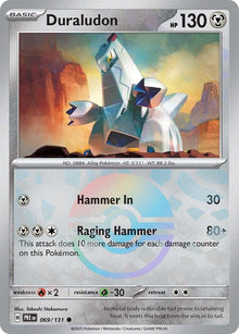 Duraludon [Poke Ball] PRE #69/131 - Pokemon Prismatic Evolutions