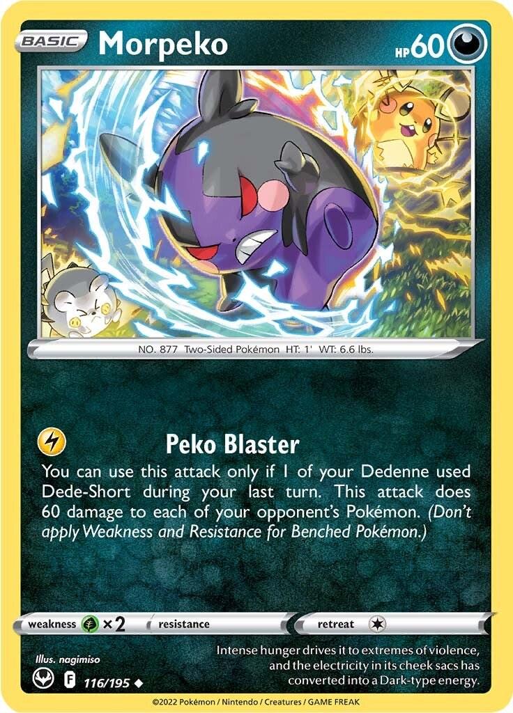 Morpeko [Uncommon] #116/195 - Silver Tempest