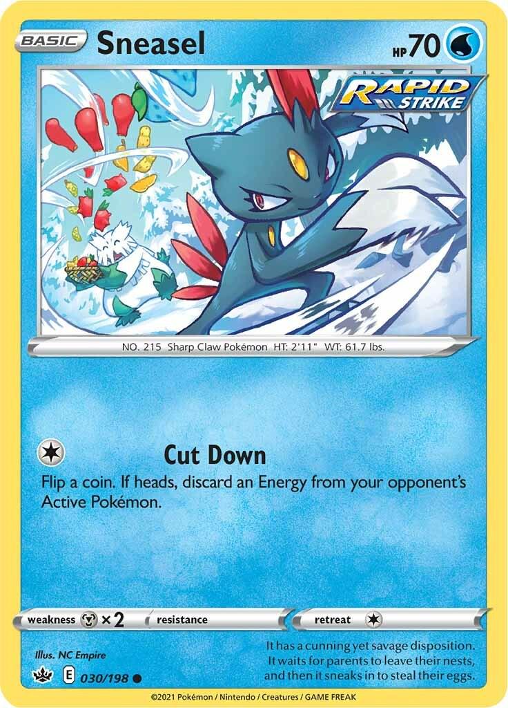 Sneasel [Common] #030/198 - Chilling Reign