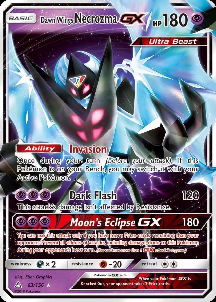 Dawn Wings Necrozma GX [Ultra Rare] #63/156 - Ultra Prism