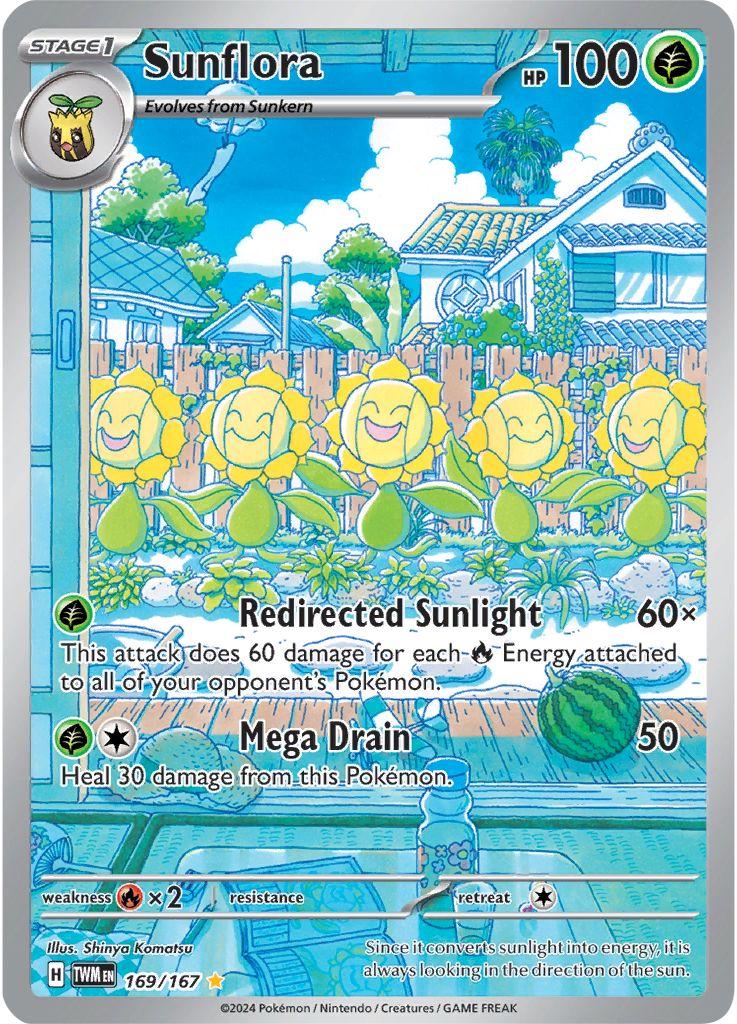 Sunflora [Illustration Rare] #169/167 - Twilight Masquerade