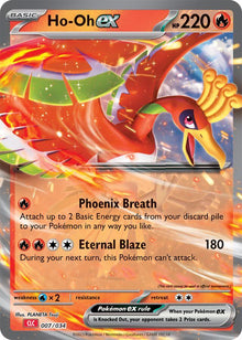 Ho-Oh ex [TCG Classic] CLC #007/034 - TCG Classic: Charizard Deck